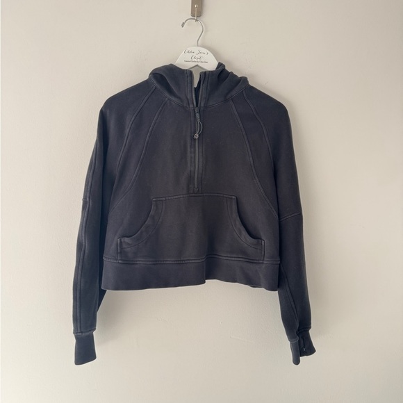 LULULEMON Scuba Half Zip Black Sweatshirt XS/S - Picture 5 of 7